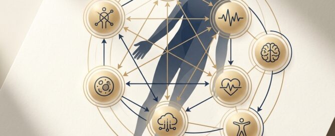 Illustrated six-variable blueprint diagram representing a hair restoration personalized treatment plan framework