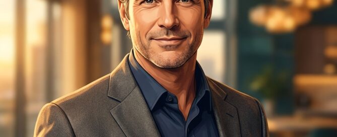 Confident man with restored full hair symbolizing the transformative results of a hair restoration five thousand graft mega session