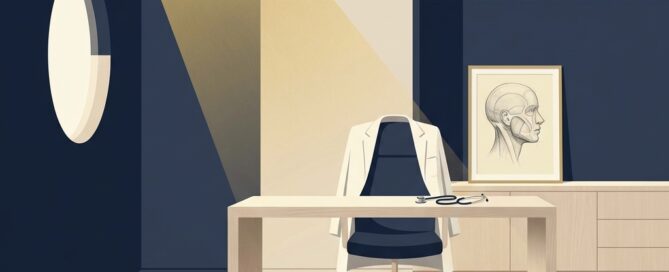 Elegant consultation room symbolizing one surgeon performing a hair transplant procedure with dedicated personal expertise