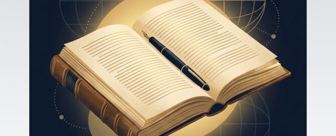 Illustrated medical textbook and pen symbolizing hair transplant surgeon core curriculum committee expertise and standard-setting