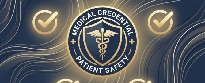 Five gold checkmarks representing medical standards that distinguish hair loss treatment as a medical procedure versus cosmetic approach