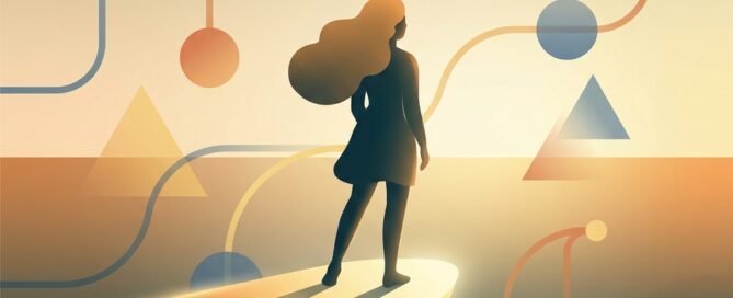 Person with restored, healthy hair standing confidently in warm light, representing a strategic approach to PRP hair restoration.