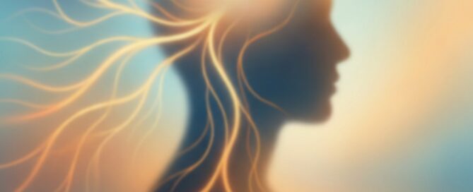 Stylized illustration depicting scalp healing and nerve recovery after hair transplant procedure, symbolizing numbness resolution.