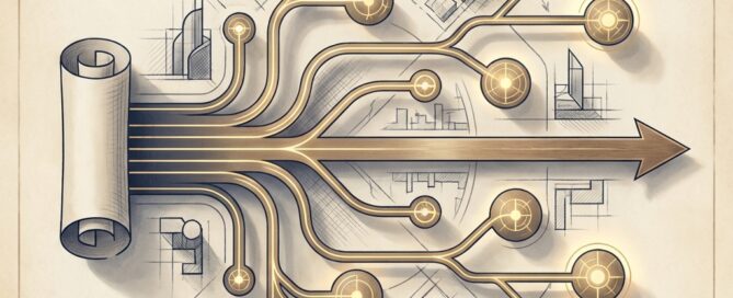 Strategic architectural blueprint illustration representing hair transplant second procedure planning when needed