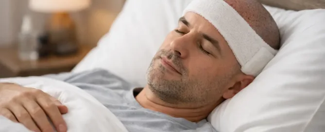 How to Sleep After Hair Transplant Surgery