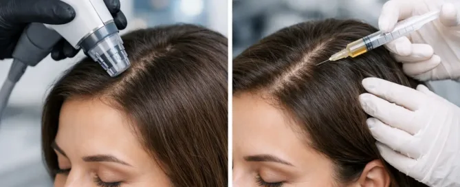 Alma TED vs PRP for Thinning Hair Treatment