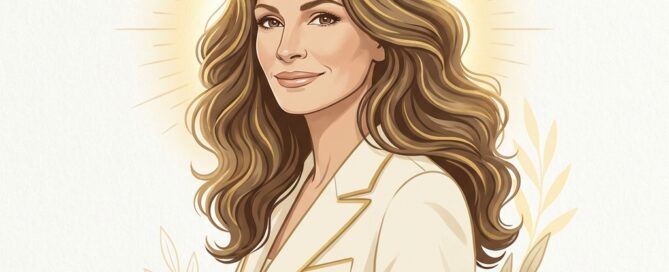 Confident woman with full, healthy crown hair representing women's hair restoration treatment options for thinning crown