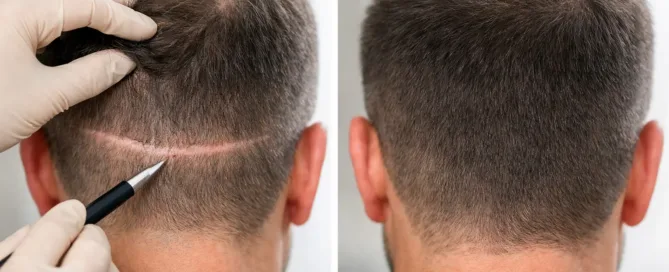 Hair Transplant Scar Camouflage That Looks Natural