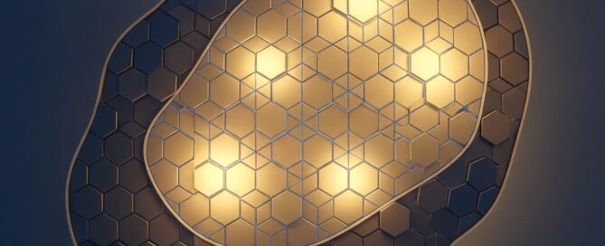 Conceptual illustration representing hair transplant donor supply limitation and strategic graft planning as a finite resource grid